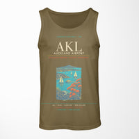 Thumbnail for Auckland Airport AKL Tank Top - Green Army