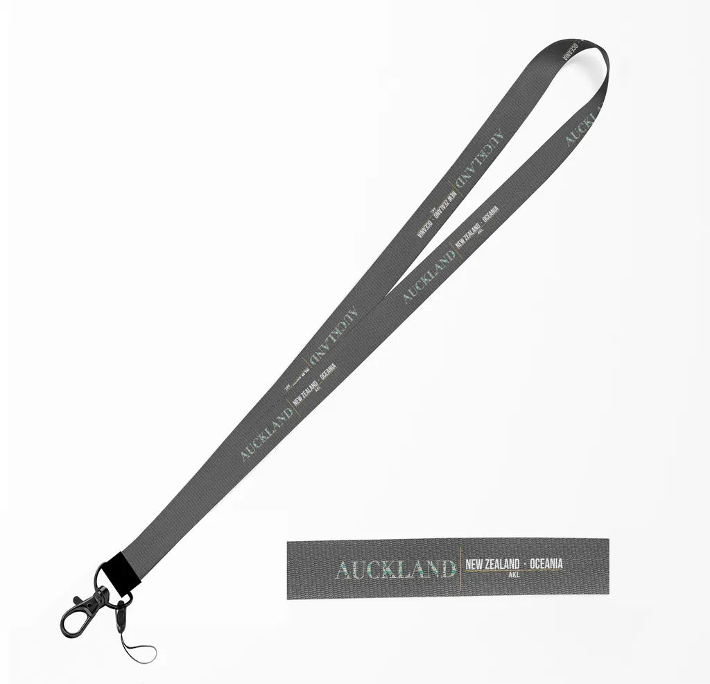 Auckland City Series lanyard - gray