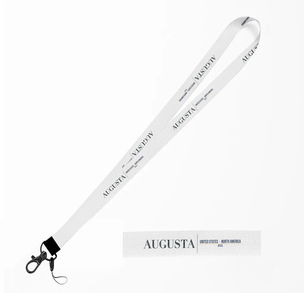 Augusta City Series lanyard - white