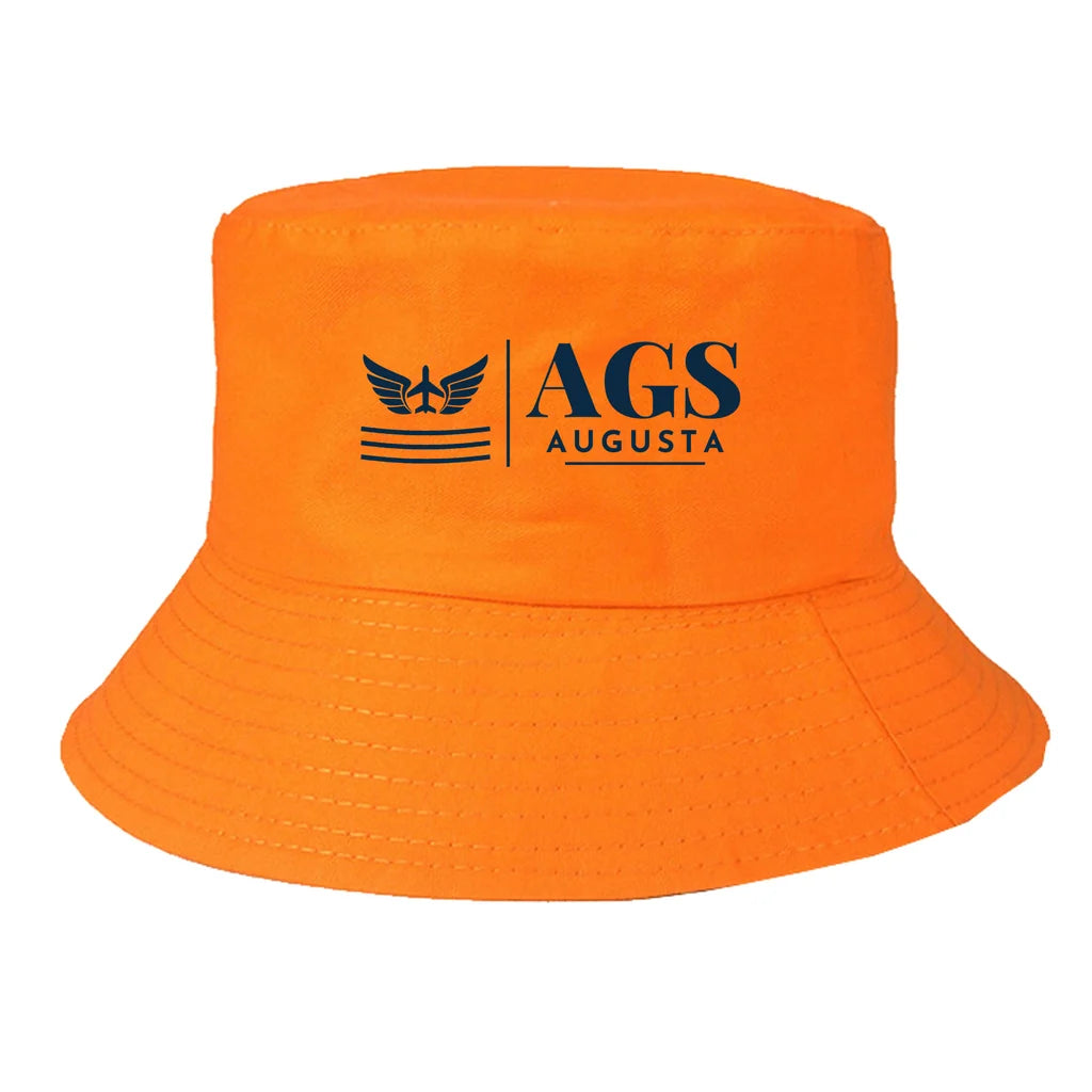 Augusta Regional Airport at Bush Field (AGS) summer hat - orange