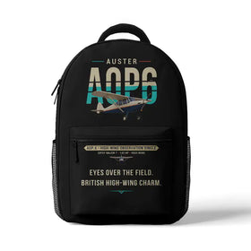 Auster AOP.6 3D Backpacks & Drawstring Bags