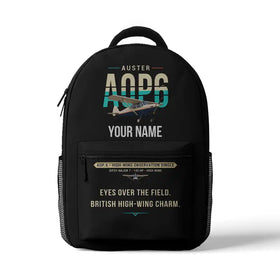 Auster AOP.6 3D Backpacks & Drawstring Bags