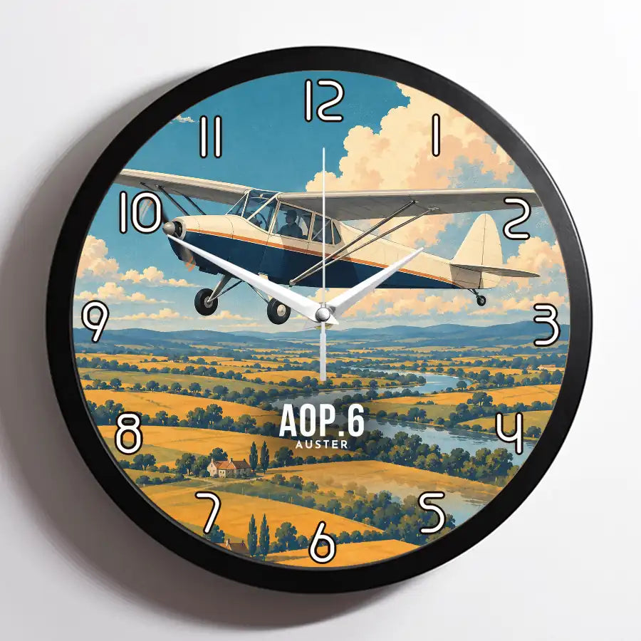 Auster AOP.6 - 3D - Framed - Full Print