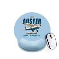 Thumbnail for Auster AOP.6 - Cartoon - Ergonomic Mouse Pad - Light Blue