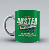 Thumbnail for Auster AOP.6 - Cartoon - Mug - Green