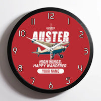 Thumbnail for Auster AOP.6 - Cartoon + Name - Framed - Red