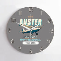 Thumbnail for Auster AOP.6 - Cartoon + Name - No Frame - Gray