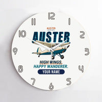 Thumbnail for Auster AOP.6 - Cartoon + Name - No Frame - White