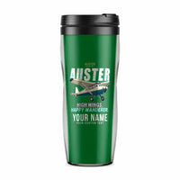 Thumbnail for Auster AOP.6 - Cartoon + Name - Plastic (No Holder) - Green