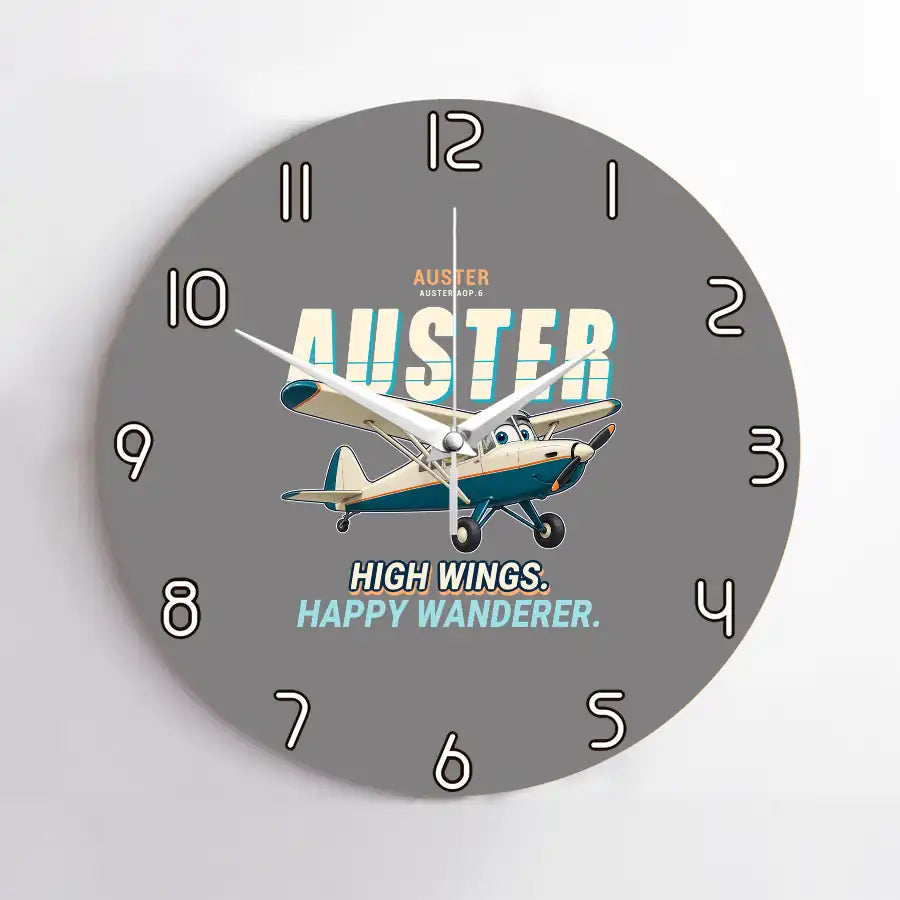 Auster AOP.6 - Cartoon - No Frame - Gray