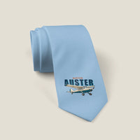 Thumbnail for Auster AOP.6 - Cartoon - Tie - Light Blue