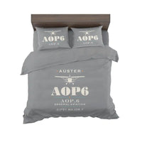 Thumbnail for Auster AOP.6 - Heritage - Bedding Set - Gray