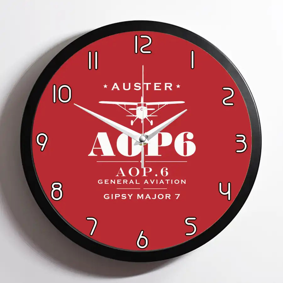 Auster AOP.6 - Heritage - Framed - Red