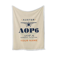 Thumbnail for Auster AOP.6 - Heritage + Name - Blanket - Beige