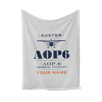 Thumbnail for Auster AOP.6 - Heritage + Name - Blanket - Light Gray