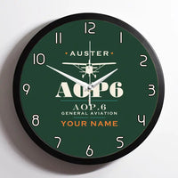 Thumbnail for Auster AOP.6 - Heritage + Name - Framed - Dark Green