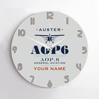 Thumbnail for Auster AOP.6 - Heritage + Name - No Frame - Light Gray