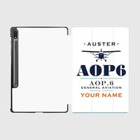 Thumbnail for Auster AOP.6 - Heritage + Name - Samsung Tablet - White