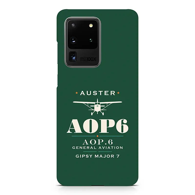 Auster AOP.6 - Heritage - Samsung Case - Dark Green