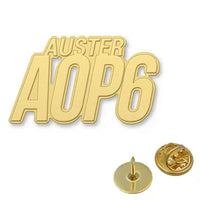Thumbnail for Auster AOP.6 - Hollow Pin - Tag - Gold