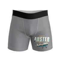 Thumbnail for Auster AOP.6 - Men Boxers - Cartoon - Gray