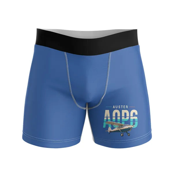 Auster AOP.6 - Men Boxers - Original - Blue