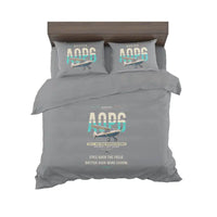 Thumbnail for Auster AOP.6 - Original - Bedding Set - Gray