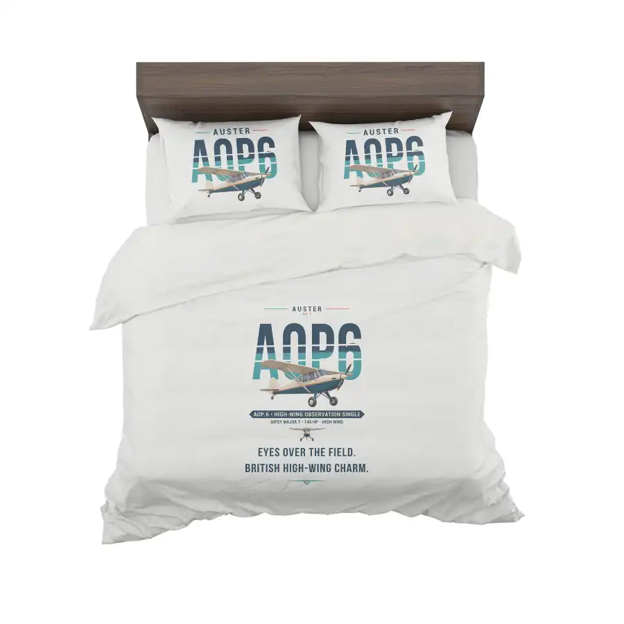 Auster AOP.6 - Original - Bedding Set - White