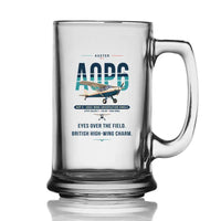 Thumbnail for Auster AOP.6 - Original - Beer Glass with Holder