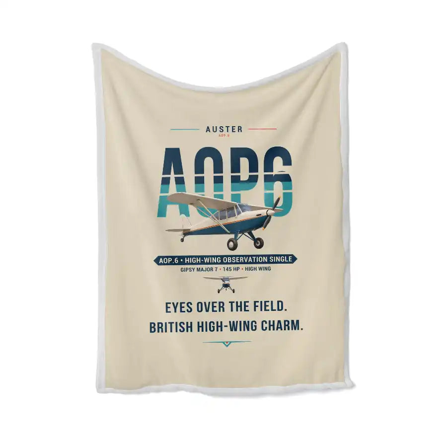 Auster AOP.6 - Original - Blanket - Beige