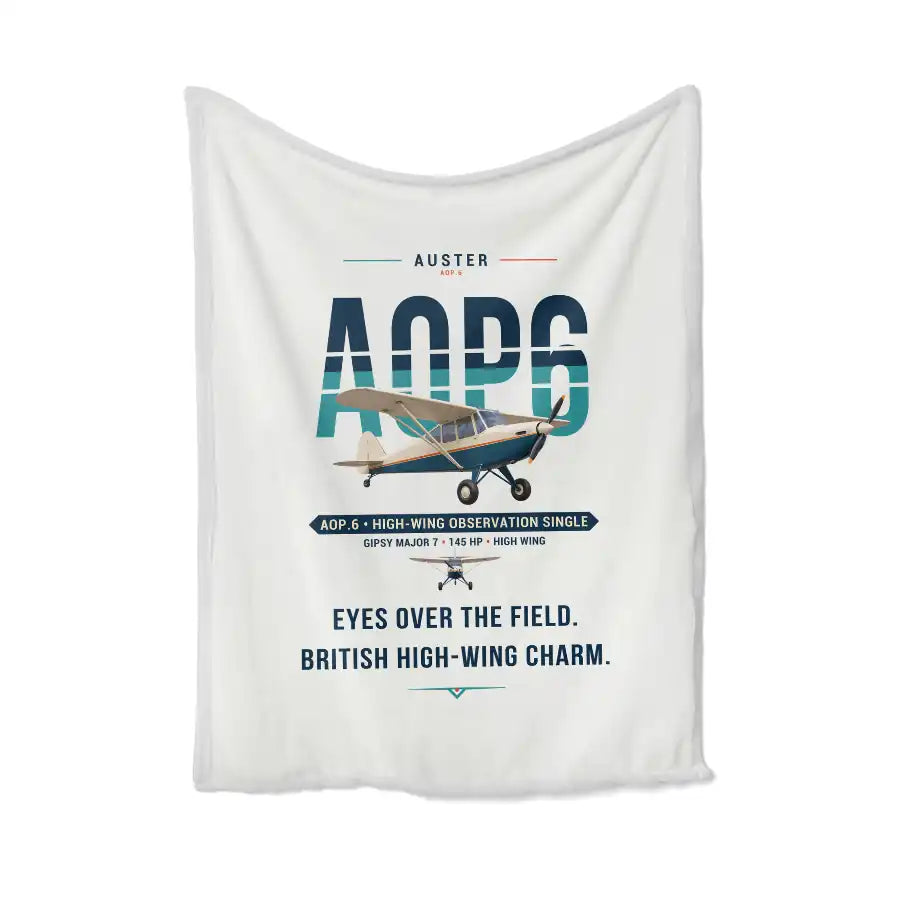 Auster AOP.6 - Original - Blanket - White