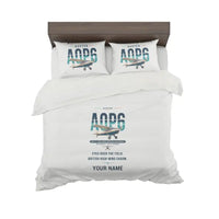 Thumbnail for Auster AOP.6 - Original + Name - Bedding Set - White