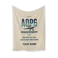 Thumbnail for Auster AOP.6 - Original + Name - Blanket - Beige