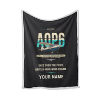 Thumbnail for Auster AOP.6 - Original + Name - Blanket - Black
