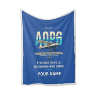 Thumbnail for Auster AOP.6 - Original + Name - Blanket - Blue