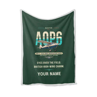 Thumbnail for Auster AOP.6 - Original + Name - Blanket - Dark Green