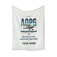 Thumbnail for Auster AOP.6 - Original + Name - Blanket - White