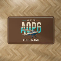 Thumbnail for Auster AOP.6 - Original + Name - Rectangle Carpet - Brown