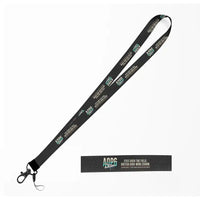 Thumbnail for Auster AOP.6 Lanyard & ID Holders lanyard - Original - Black