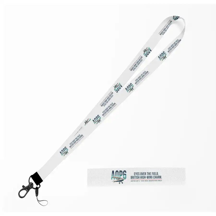 Auster AOP.6 Lanyard & ID Holders lanyard - Original - White
