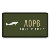 Thumbnail for Auster AOP.6 Patches - Rectangle - Olive Khaki