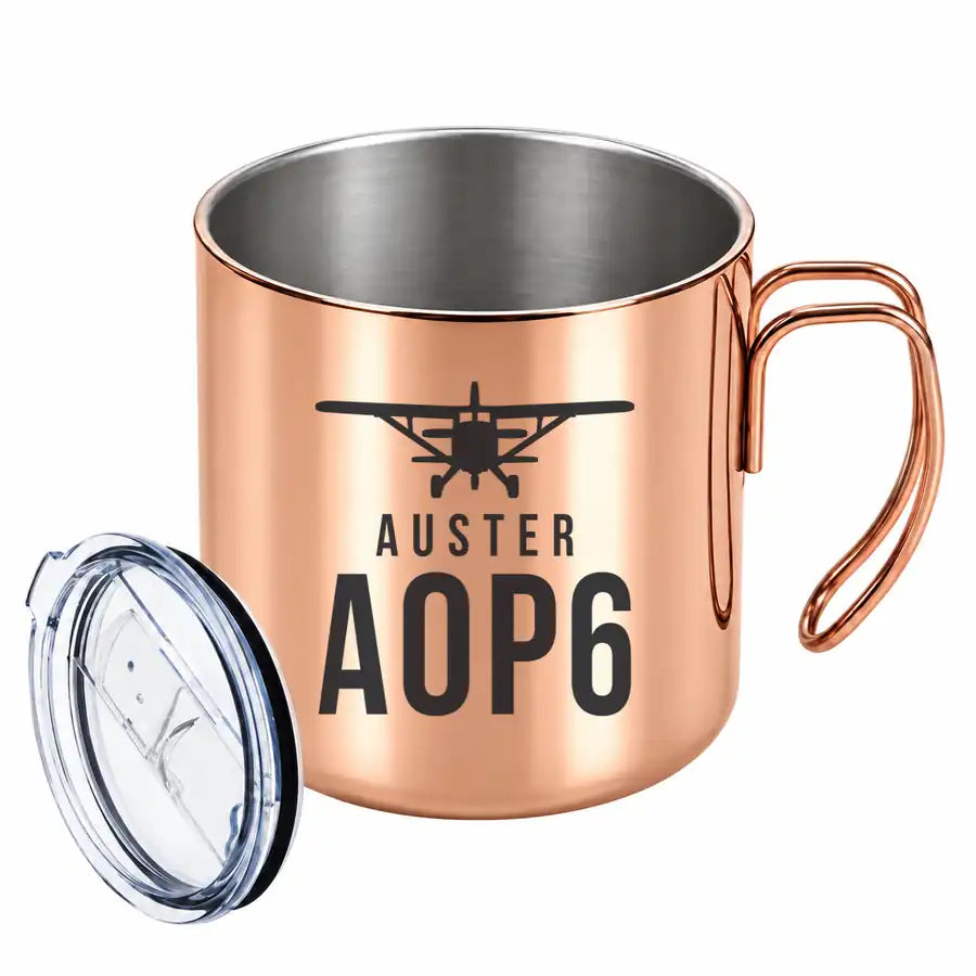 Auster AOP.6 - Portable Mug - Heritage - Copper