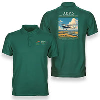 Thumbnail for Auster AOP.6 - Poster - Double-Side Polo - Green