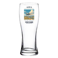 Thumbnail for Auster AOP.6 - Poster + Name - Pilsner Beer Glass