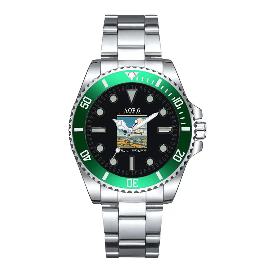 Auster AOP.6 - Poster - Premium Diver - Green