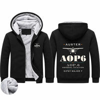 Thumbnail for Auster AOP.6 Zipped Sweatshirts - Heritage - Black