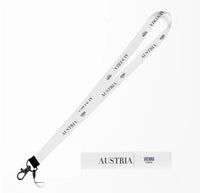 Thumbnail for Austria Country Series lanyard - white