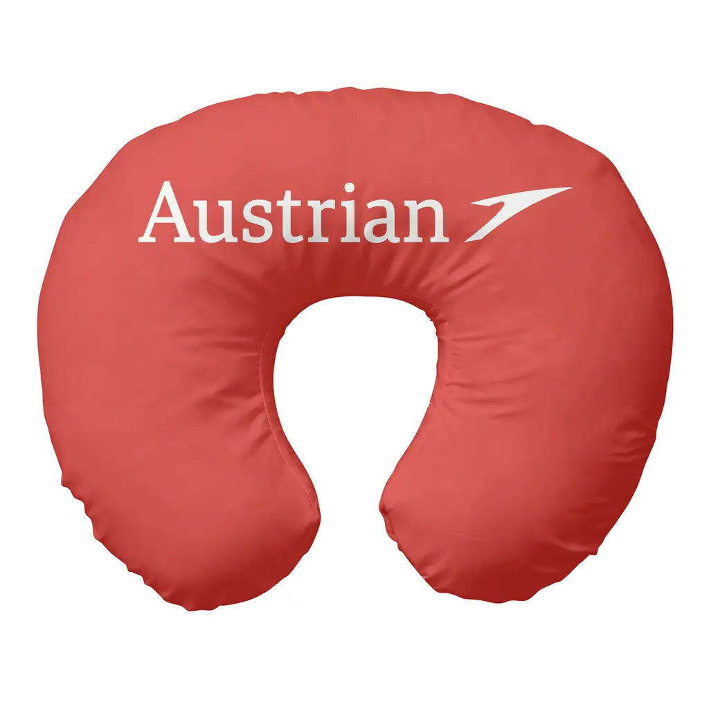 Austrian Airlines Designed Travel & Boppy Pillows