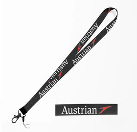 Austrian Airlines Lanyard & ID Holders