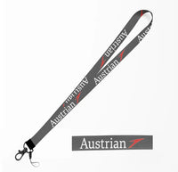 Thumbnail for Austrian Airlines lanyard - gray